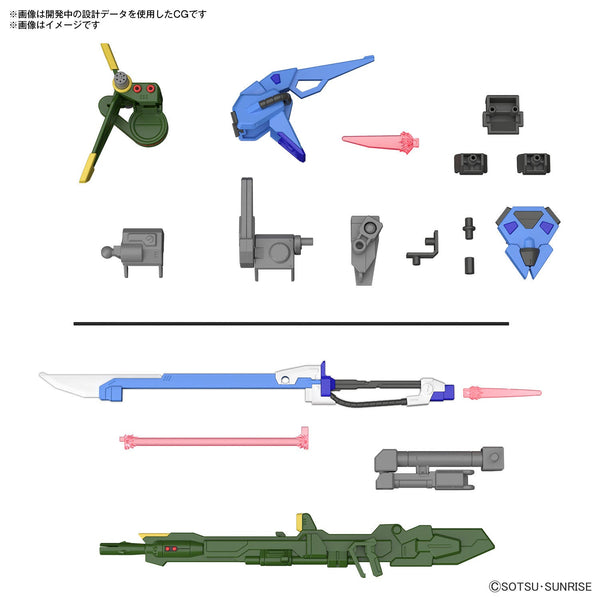 BANDAI Option Parts Set Gunpla 02 (Launcher Striker & Sword Striker)