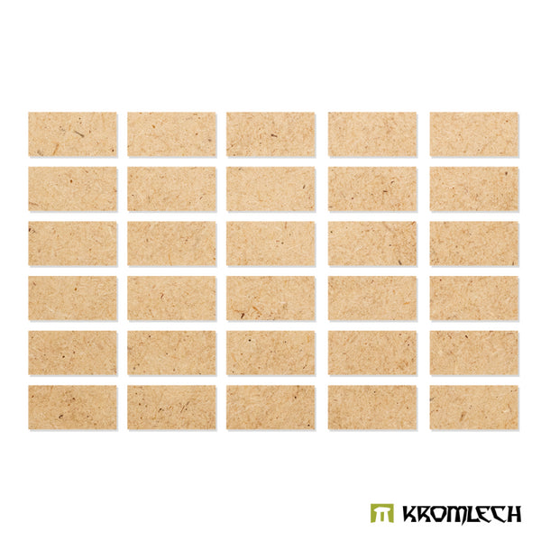 KROMLECH Rectangle 40x20 mm Epic Scale Bases (30)