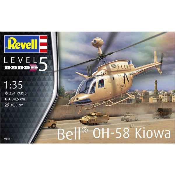 REVELL 1/35 Bell OH-58 Kiowa