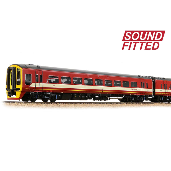 BRANCHLINE OO Class 158 2-Car DMU 158901 BR WYPTE Metro (Sound Fitted)