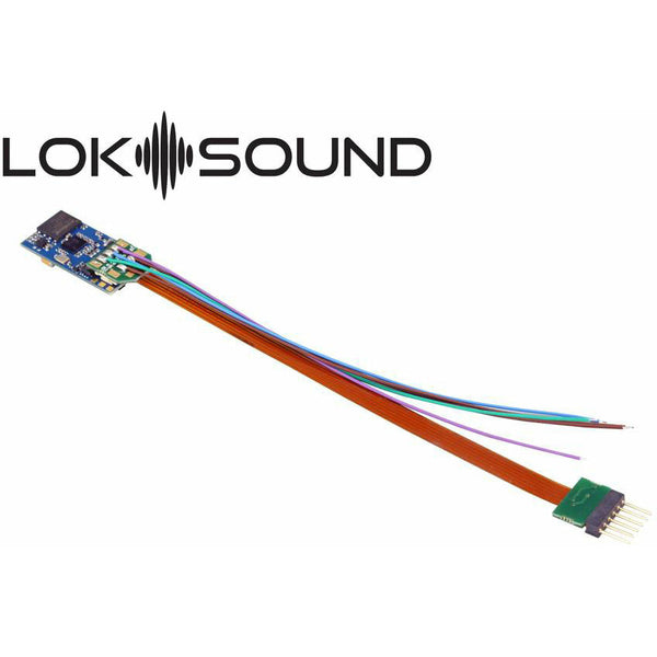 ESU LokSound 5 Micro DCC/MM/SX/M4 "Blank Decoder", 6-Pin NE