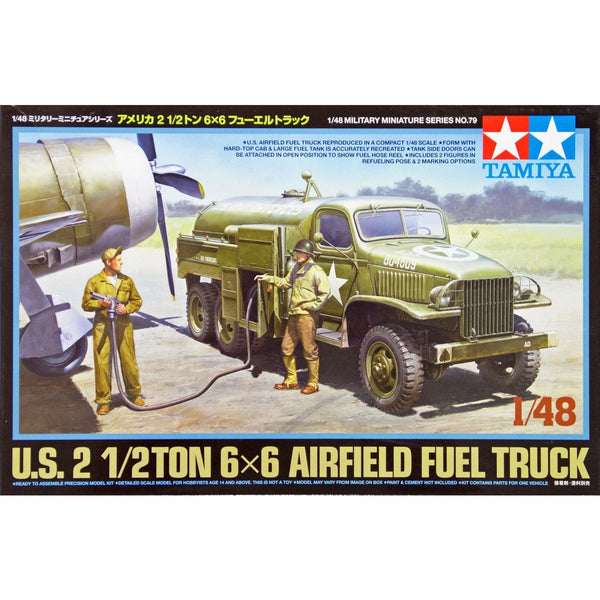 TAMIYA 1/48 U.S. 2 1/2ton 6x6 Airfield Fuel Truck