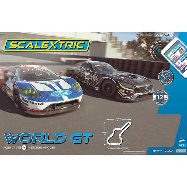 SCALEXTRIC ARC AIR World GT Race Set