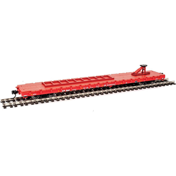 WALTHERS MAINLINE HO 60' Pullman Standard Flatcar Canadian Pacific #505650