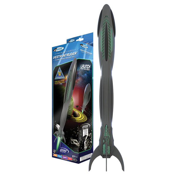 ESTES Space Corps Vesta Intruder (2) Advancedt Model Rocket Kit (24mm Standard Engine)