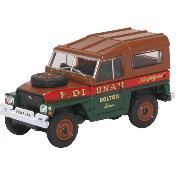 OXFORD 1/76 Land Rover Lightweight Hard Top Fred Dibnah