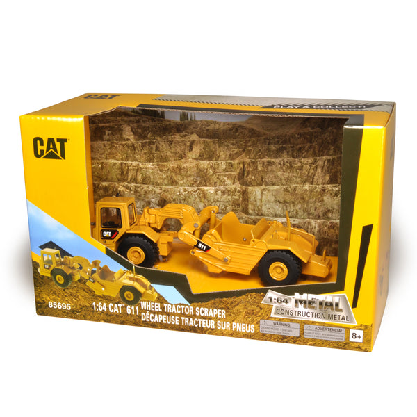 CAT 1/64 611 Wheel Tractor Scraper