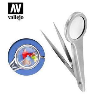 VALLEJO T12001 Tools Magnifier Tweezers
