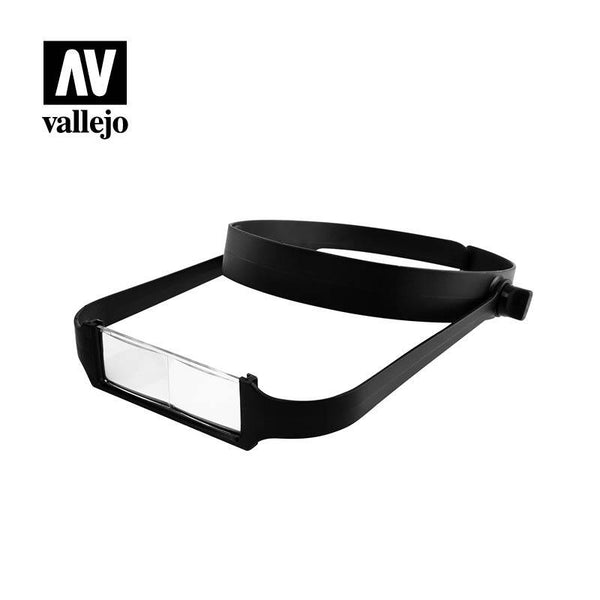 VALLEJO T14001 Lightweight Headband Magnifier with 4 Lenses