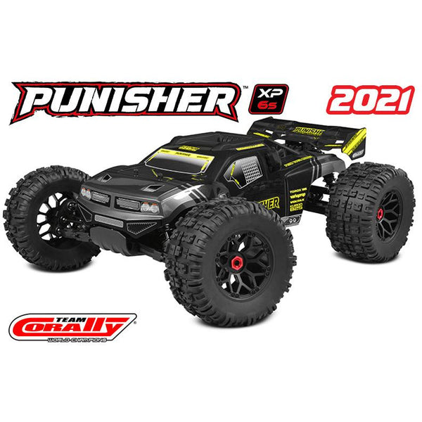 TEAM CORALLY Punisher XP 6S - 1/8 Monster Truck LWB - RTR -