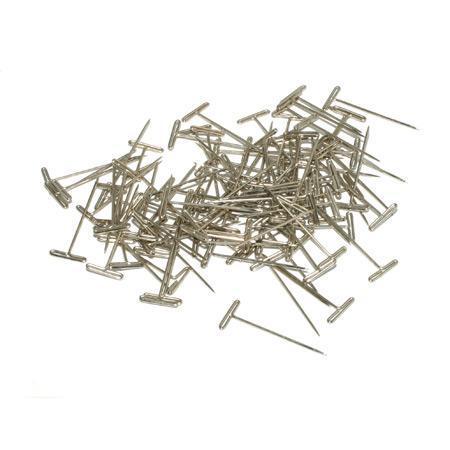 DUBRO 254 Nickel Plated T-Pins 1.5" (100 per Pack)