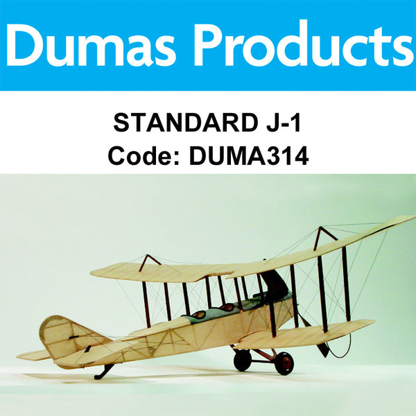 DUMAS Standard J-1 30" Wingspan Rubber Powered
