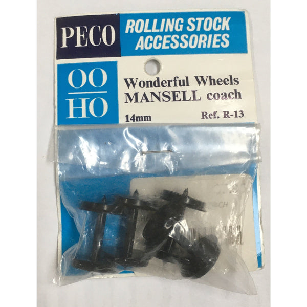 PECO PR13 Mansell Coach Wheels 14mm (4)