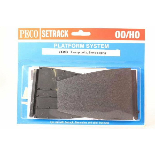 PECO OO/HO Setrack Platform Ramp Stone