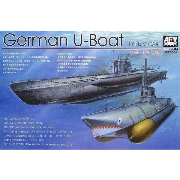 AFV CLUB 1/350 German U-Boat Type 7/C41