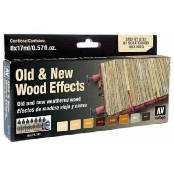 VALLEJO Model Air Old & New Wood Effects Special Set