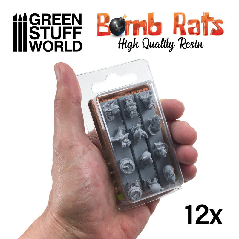 GREEN STUFF WORLD Bomb Rats Resin Set