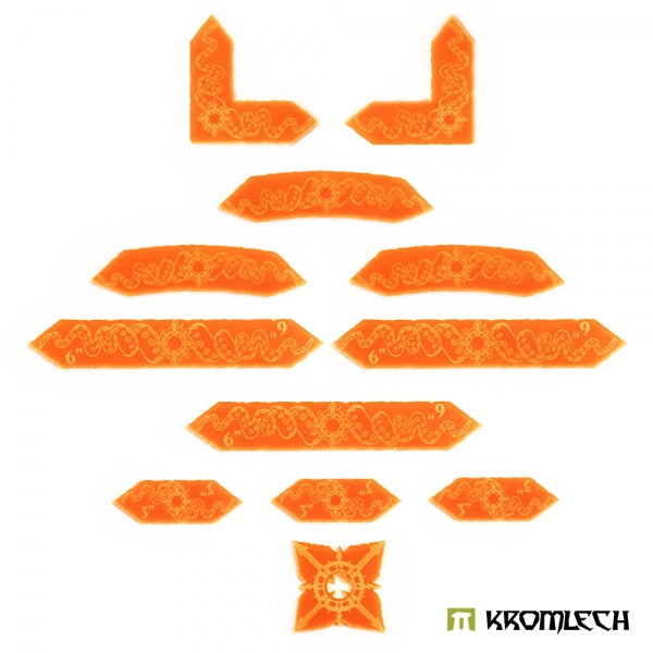 KROMLECH Chaos Deployment Zone Markers Set - Orange