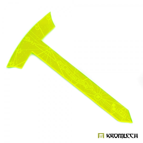 KROMLECH Deep Strike Ruler Template 9" - Medium Perimeter - Green
