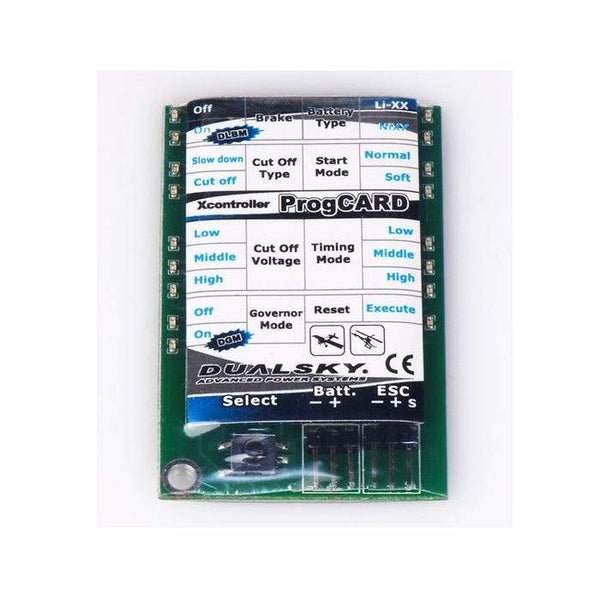 Dualsky Programming Card 2 SUIT ALL V2 Dualsky Brushless ES