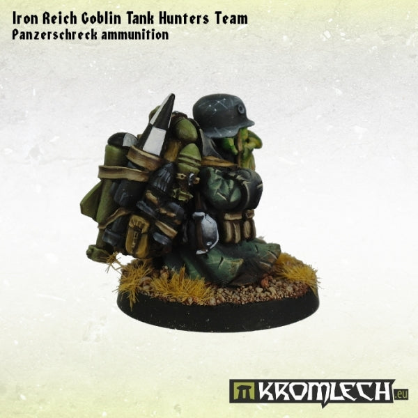 KROMLECH Iron Reich Goblin Tank Hunters Team (2)