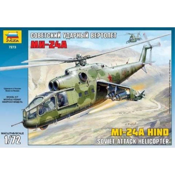 ZVEZDA 1/72 Mil Mi-24A Hind
