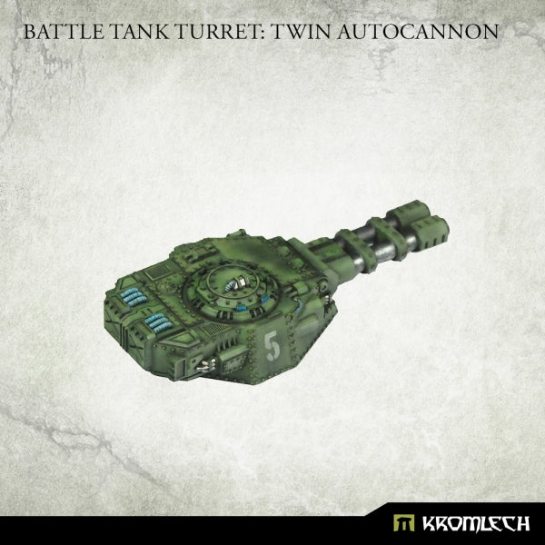 KROMLECH Battle Tank Turret: Twin Autocannon (1)
