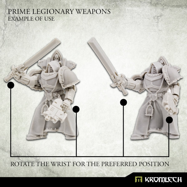 KROMLECH Prime Legionaries CCW Arms: Heavy Thunder Pistols [Left] (5)
