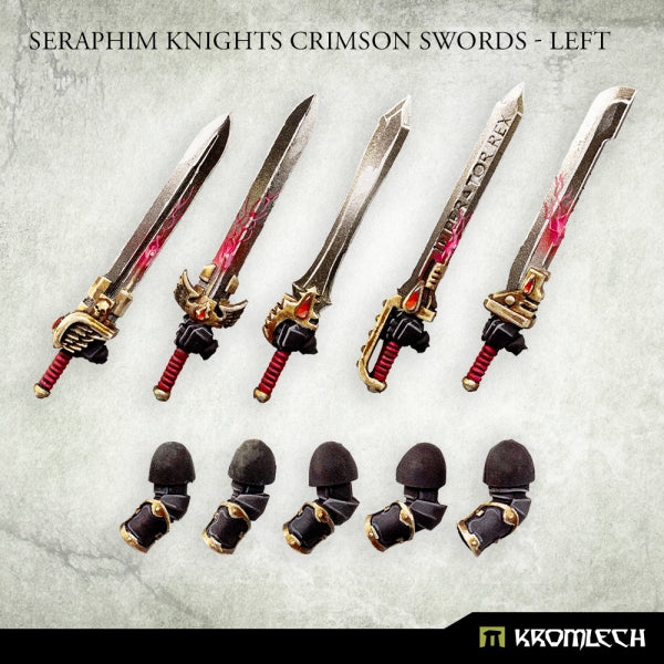 KROMLECH Seraphim Knights Crimson Swords - Left (5)