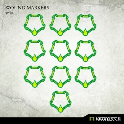 KROMLECH Wound Markers (Green) (10)