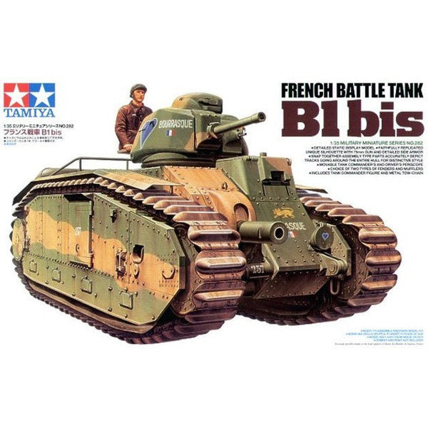 TAMIYA 1/35 French Battle Tank Char B1 bis