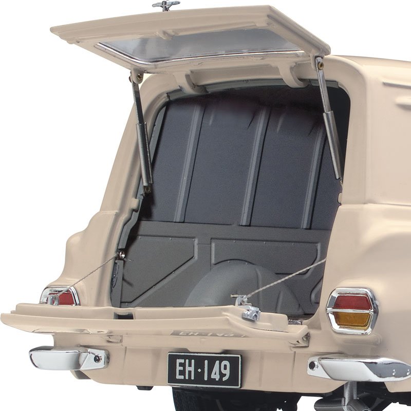 CLASSIC CARLECTABLES 1/18 Holden EH Panel Van - Windorah Beige