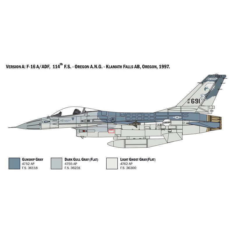 ITALERI 1/48 F-16A Fighting Falcon