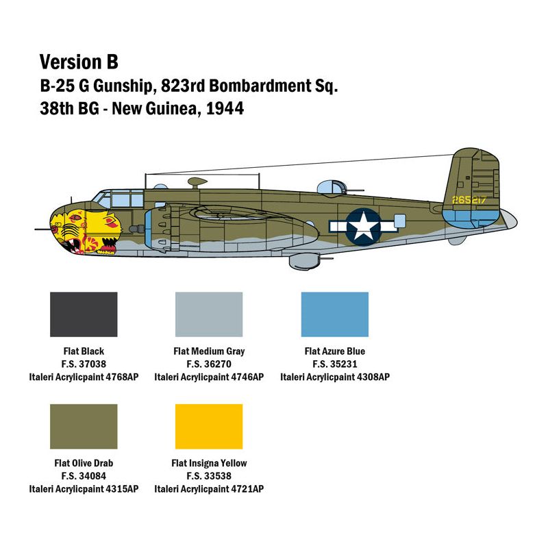 ITALERI 1/48 B-25G Mitchell