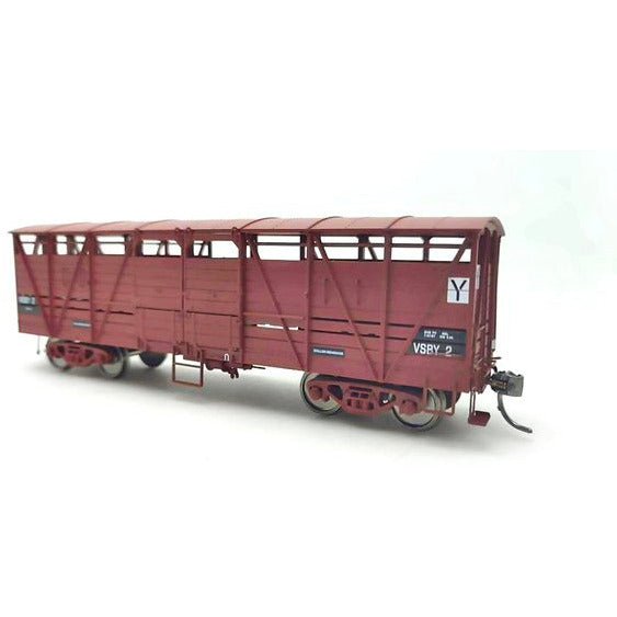 IXION HO VR MF Cattle Wagon 3 Pack G