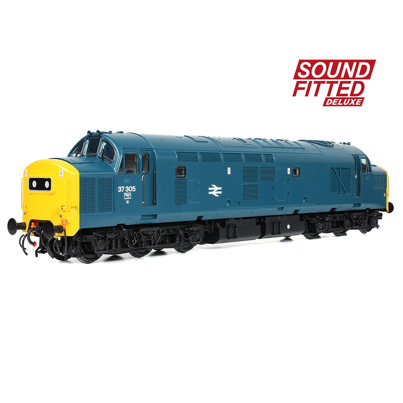 BRANCHLINE OO Class 37/0 Centre Headcode 37305 BR Blue DCC Sound Fitted Deluxe