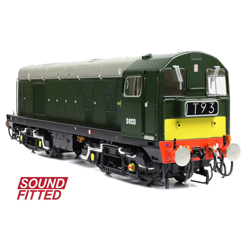 BRANCHLINE OO Class 20/0 Headcode Box D8133 BR Green (Small Yellow Panels) DCC Sound Fitted