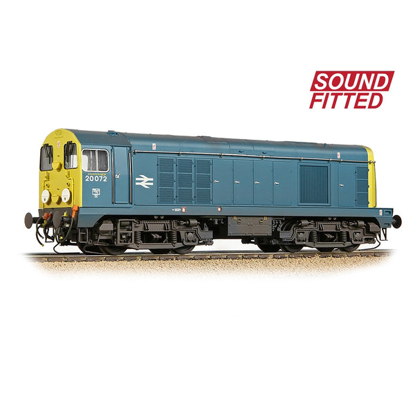 BRANCHLINE OO Class 20/0 Disc Headcode 20072 BR Blue [W] DCC Sound Fitted