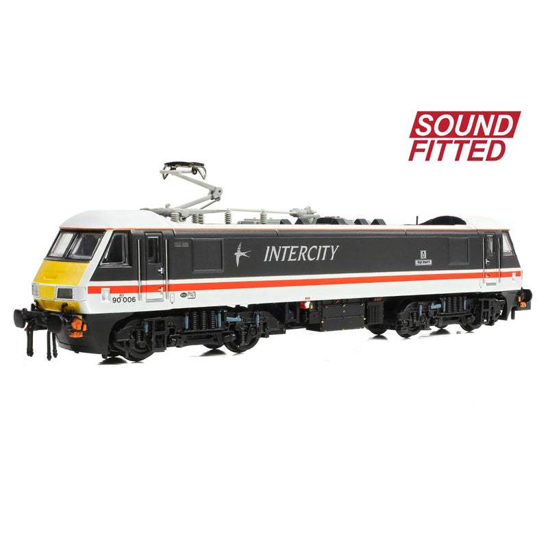 GRAHAM FARISH N Class 90/0 90006 'High Sheriff' BR InterCity (Swallow) DCC Sound Fitted