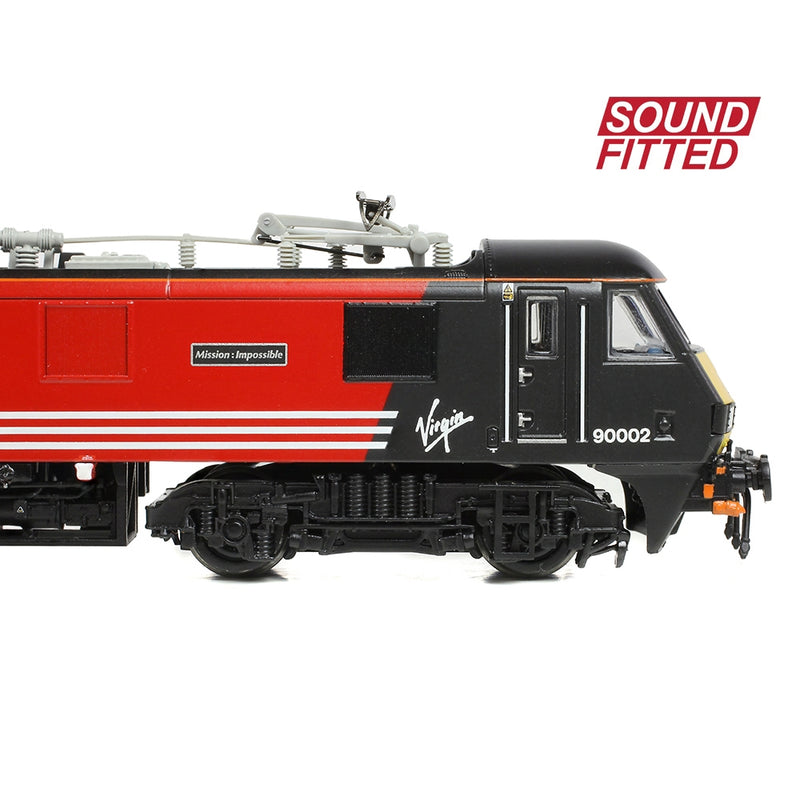 GRAHAM FARISH N Class 90/0 90002 'Mission: Impossible' Virgin Trains (Original) DCC Sound Fitted
