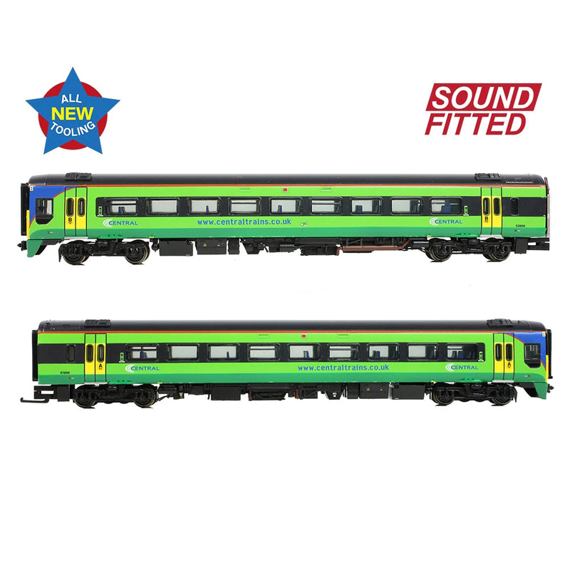 GRAHAM FARISH N Class 158 2-Car DMU 158856 Central Trains Sound Fitted