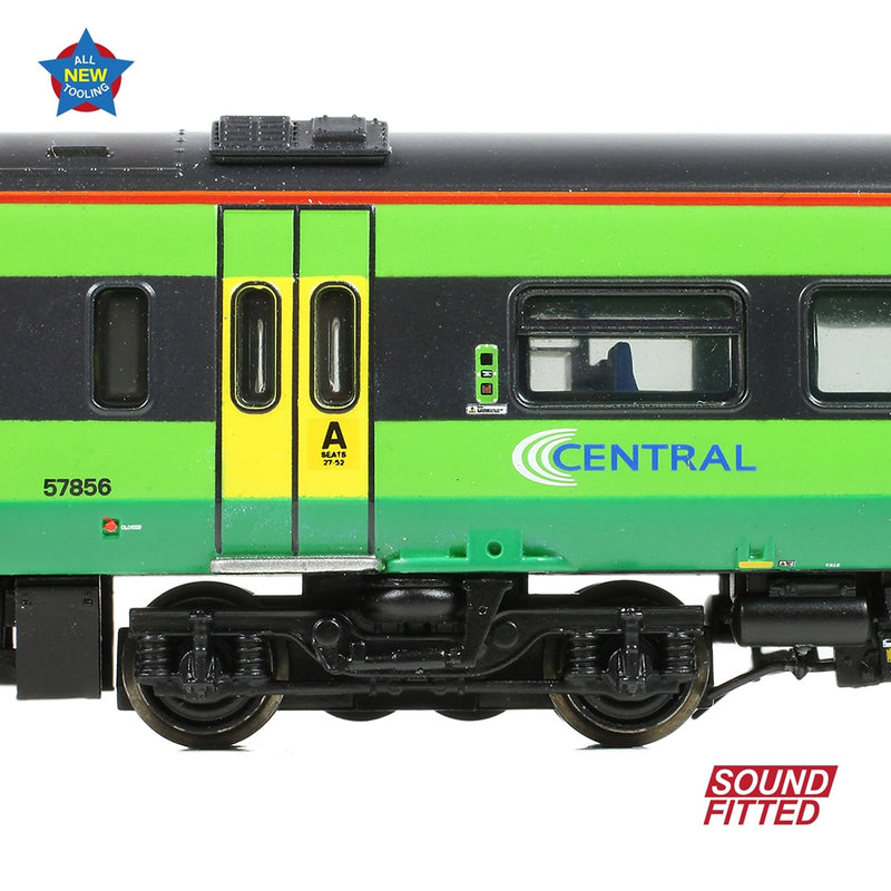 GRAHAM FARISH N Class 158 2-Car DMU 158856 Central Trains Sound Fitted