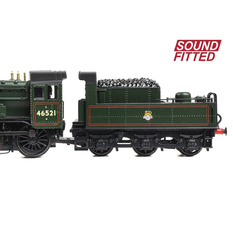 GRAHAM FARISH N Ivatt 2MT 46521 BR Lined Green (Late Emblem) DCC Sound Fitted