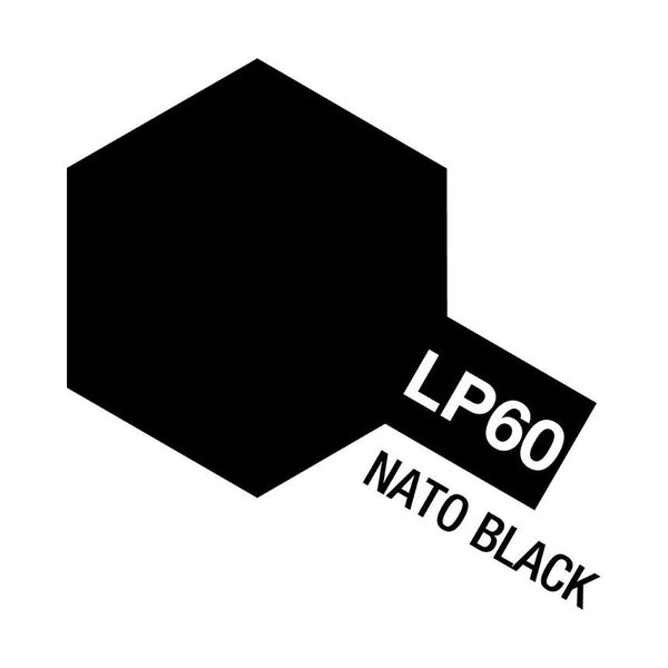TAMIYA LP-60 NATO Black Lacquer Paint 10ml