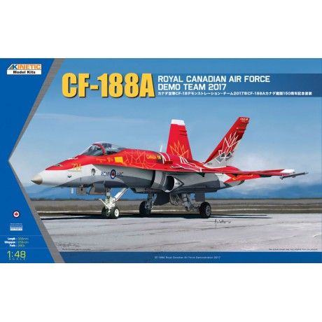 KINETIC 1/48 CF-188A Royal Canadian Air Force Demo Team 2107