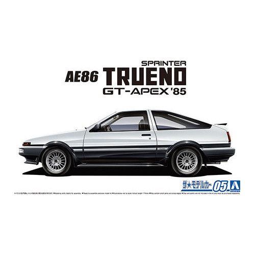 AOSHIMA 1/24 Toyota AE86 Sprinter Trueno GT-Apex '85
