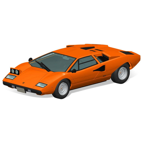AOSHIMA 1/32 Lamborghini Countach LP400 (Orange)