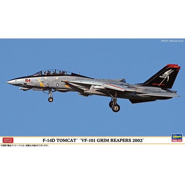 HASEGAWA 1/72 F-14D Tomcat "VF-101 Grim Reapers 2002"