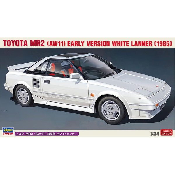 HASEGAWA 1/24 Toyota MR2 (AW11) Early Version White Lanner (1985)