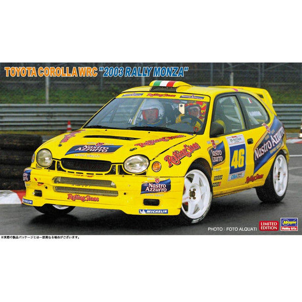 HASEGAWA 1/24 Toyota Corolla WRC "2003 Rally Monza"